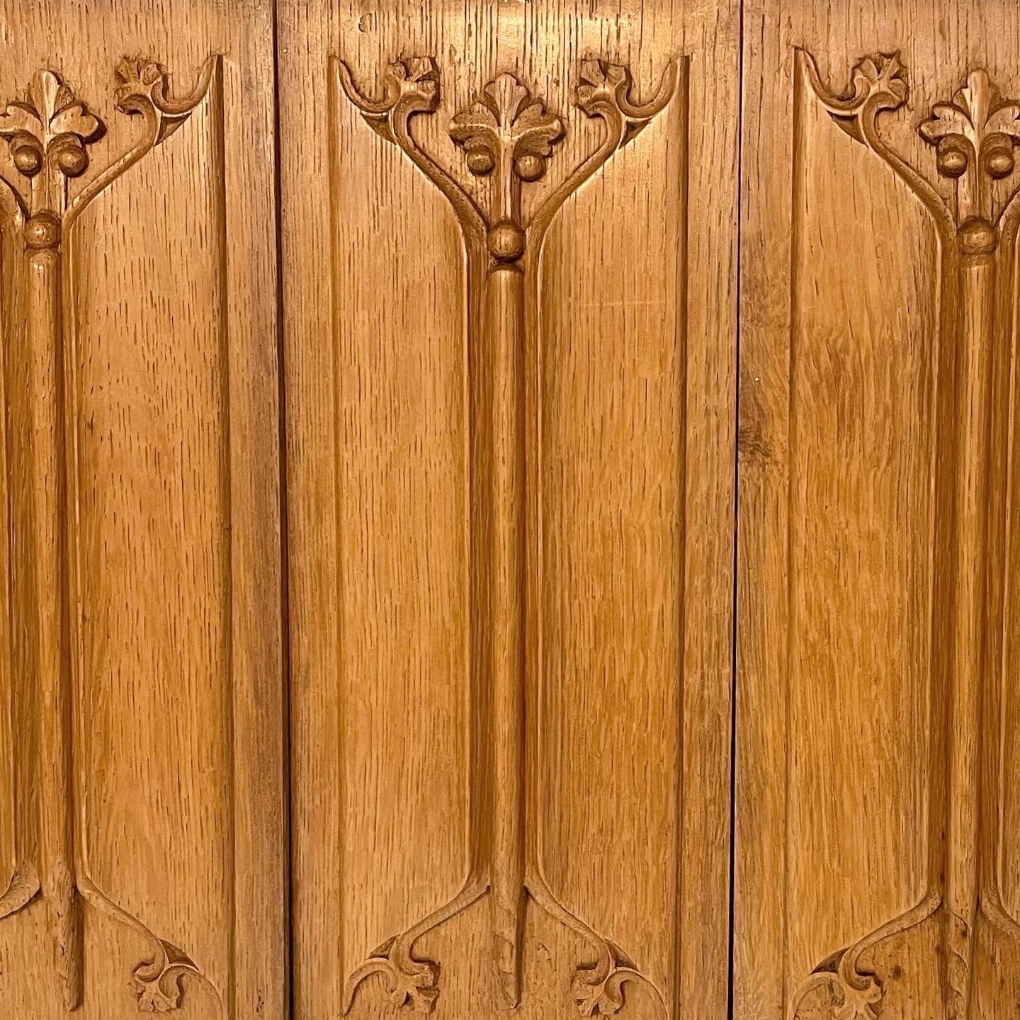 Oak Linenfold Panels