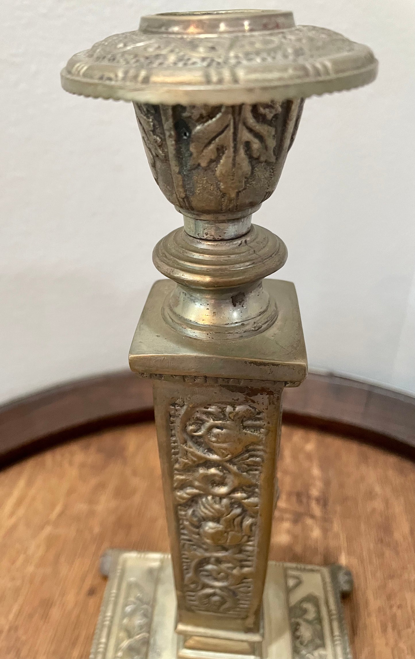 Brass Candlestick with feet